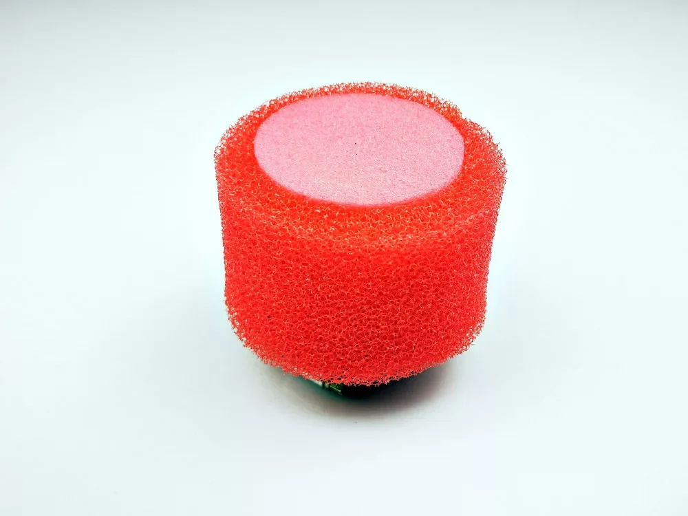 Újdonság Levegőszűrő sport 38mm szivacsos piros TIP 2