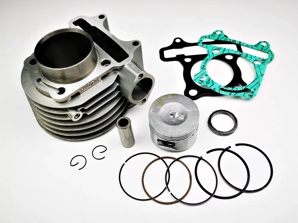 Hengerszett 4T 125ccm 52.5mm, 4 ütemű kínai robogóhoz W STANDARD Biztonságos vásárlás