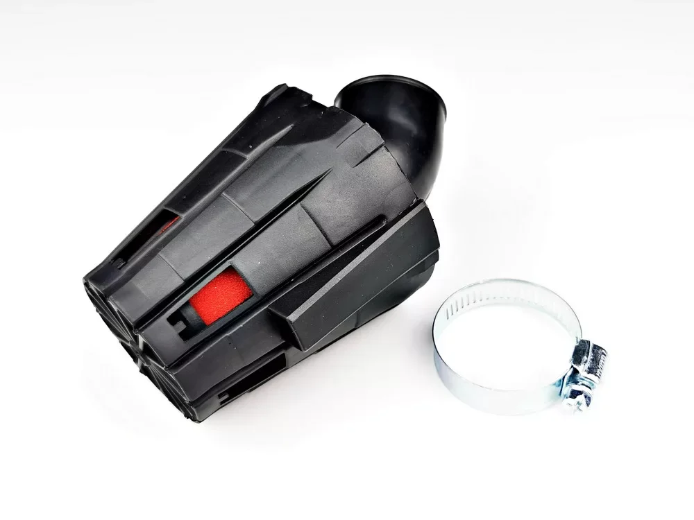 Levegőszűrő sport 35mm 45 fokos fekete Vedd meg most