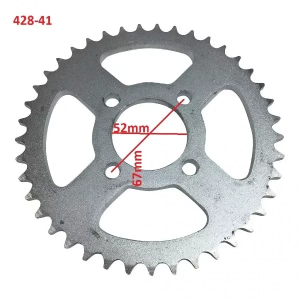 Lánckerék hátsó 428 41 fogasDirt Bike Tip 2 Kedvezményes ár
