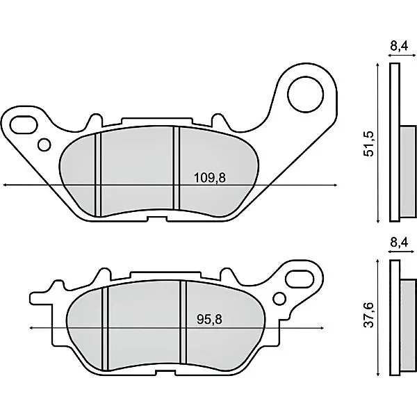 Fékbetét Yamaha T 135 CRYPTON RMS 3290 Legjobb ár