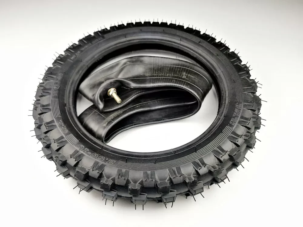 Utolsó esély Külső gumi + belső gumi 2.50-10 Dirt Bike - Pitbike