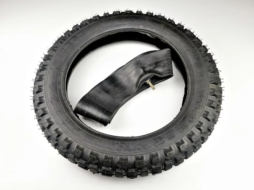 Biztonságos vásárlás Külső gumi + belső gumi 3.00-12 Dirt Bike - Pibike
