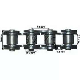 Lánc 428 62 szemes 124 csapos HDR Alacsony ár