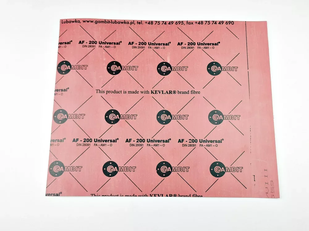 Legkelendőbb Klingerit lap 250mm x 300mm x 1mm RACING