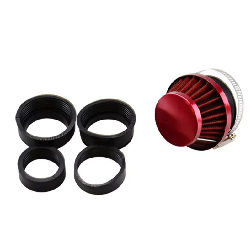 Légszűrő sport 42mm-54mm piros Gyors kiszállítás