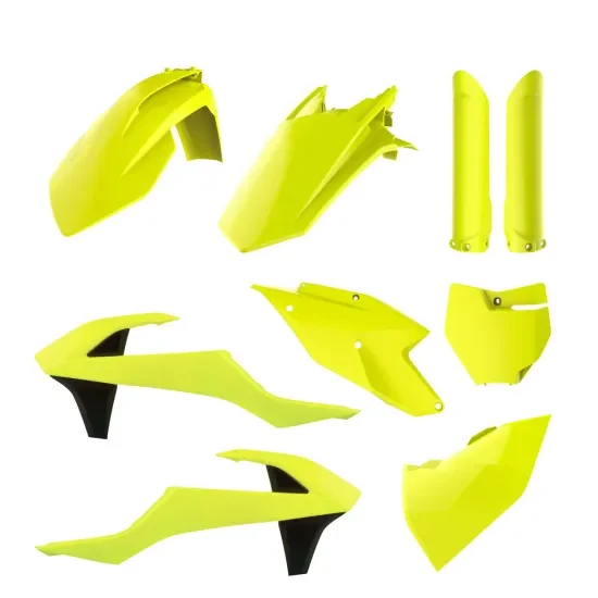 Kihagyhatatlan ajánlat POLISPORT Teljes MX Karosszéria Készlet Fluo Sárga 90740