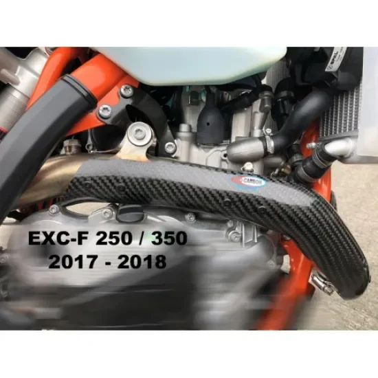 PRO-CARBON RACING KTM Kipufogó Védő - Év 2017-19 - 350 EXC-F KT-EG-37 Népszerű