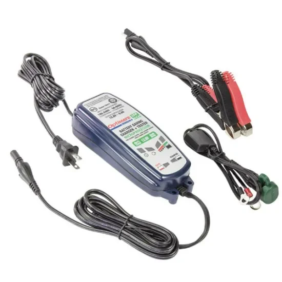 Kiárusítás TECMATE Akkumulátortöltő Optimate Lithium LFP 4S 0.8A TM470 akkutöltő