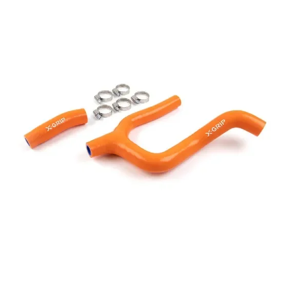 X-GRIP Szilikon Radyátor Tömlő KTM/HQV/GASGAS 250 SXF EXCF FC FE MCF ECF 2019- (Piros * Kék * Fekete * Narancssárga) Árcsökkenés