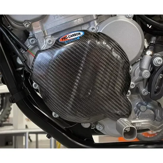 Expressz kézbesítés PRO-CARBON RACING KTM GAS GAS Engine Case Cover – Ignition side – EC 250/300 2021-2025 250/300 EXC 2017-2025 (Electric start models) + XC-W KT-CC-17