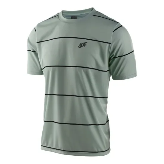 Végkiárusítás Troy Lee Designs TLD MTB Jersey Flowline Stacked smoke green 335-896-012-S