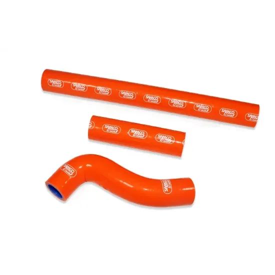 Kedvezményes ár SAMCO SPORT RADIATOR HOSE KIT SILICONE ORANGE KTM99-OR