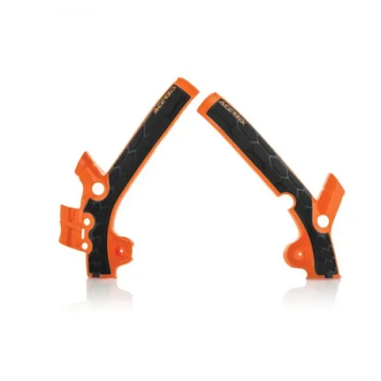 Újdonság ACERBIS X-GRIP Vázvédő KTM + HVA SX 85 18/19 (NARANCSSÁRGA * FEHÉR) AC 0022893