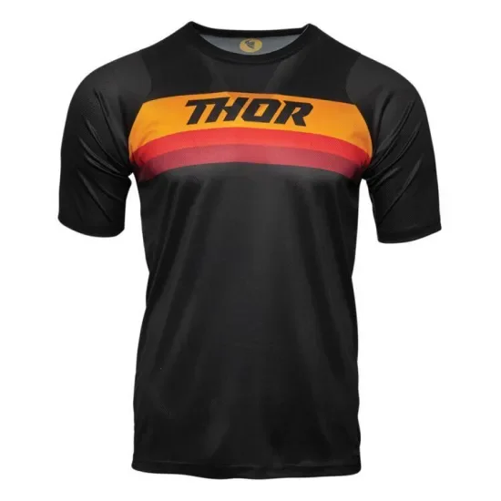 Thor MTB Assinst Rövidujjú Póló (Fekete-Narancs) 5120-0049-XXL Végkiárusítás