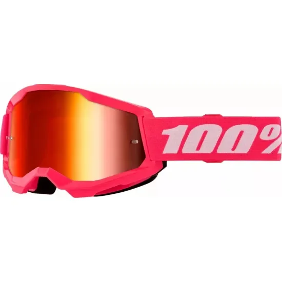 100% Strata 2 Goggle PINK MR RD 50028-00017 Gyors szállítás