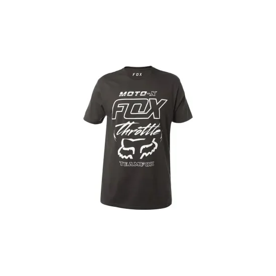 Fox Trottled Premium Rövid Ujjú Póló (Fekete) 21553-587-S Kihagyhatatlan ajánlat