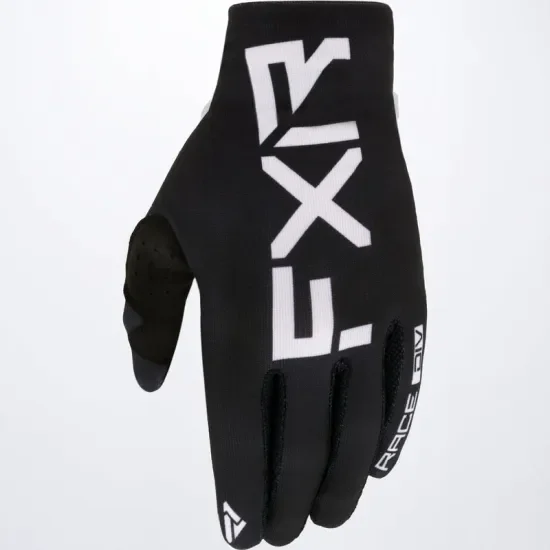 Gyors kiszállítás FXR Pro-Fit Lite MX Kesztyű (Fekete * Fehér) (S-2XL) 213359