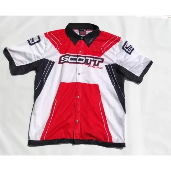 SCOTT Galléros Szerelő Ing (Piros) SC5150-L Gyors kiszállítás