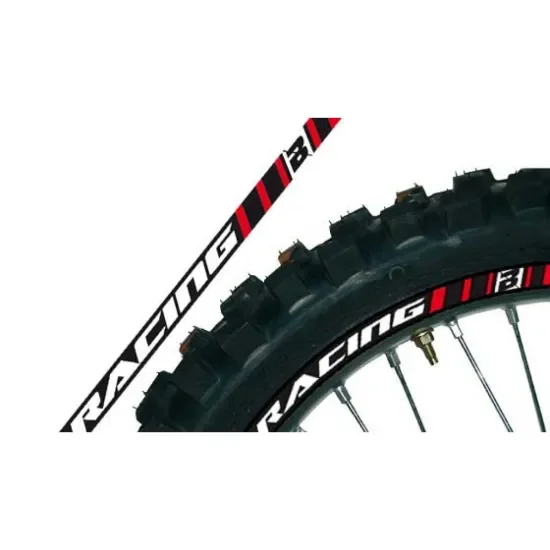 Azonnali szállítás BLACKBIRD RACING RIM STICKER (SZÜRKE * ZÖLD * SÁRGA * PIROS * KÉK * NARANCSSÁRGA) 5081