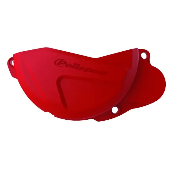 POLISPORT CLUTCH COVER PROTECTOR Honda CRF250R 2010-17 (BLACK * RED) 844110000 Árengedmény