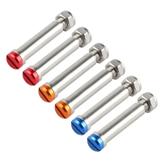 MX GUARDS Rozsdamentes Acél Lábpegszegek KTM 125 250 300 450 525 530 EXC XCW SX XC SS016** Gyors szállítás