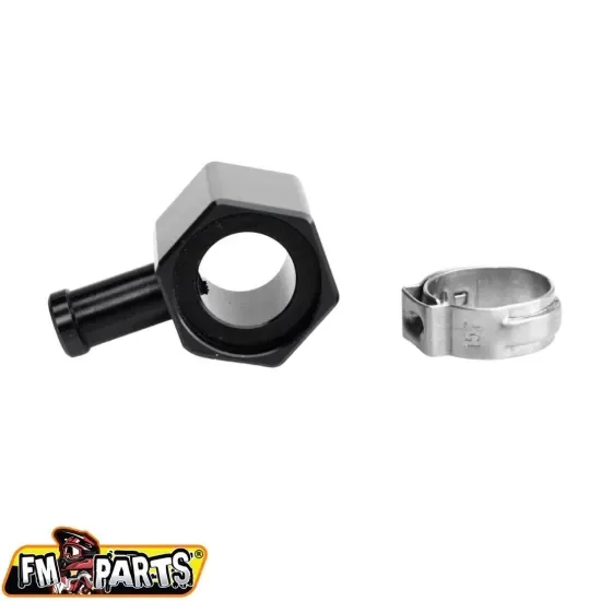 Fm-Parts Alumínium Üzemanyagtartály Csatlakozó Ktm/Husqvarna/GasGas Tpi Fekete 2018-2023 FMFC2025BK Újdonság