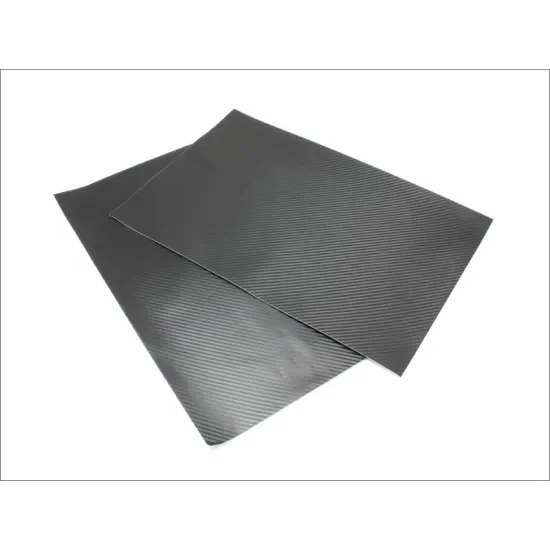 Akció DRC szénszál mintás matrica szett - 2db 30x45cm (D50-02-001)