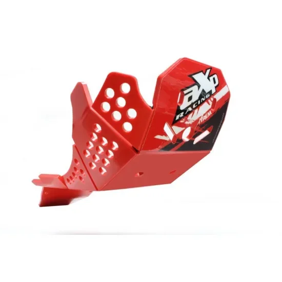 HDPE XTREM karter & himbavédő 8mm PIROS HONDA CRF450R CRF450RX CRF400RX CRF250R CRF250RX CRF300RX 2019 AX1530 Azonnali szállítás