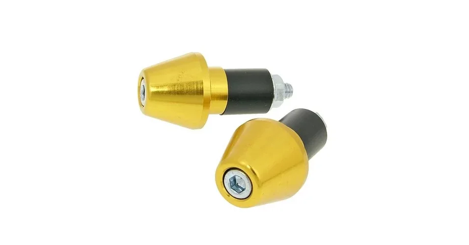 Biztonságos fizetés Kormányvég arany 17,5mm CNC-mart Vicma