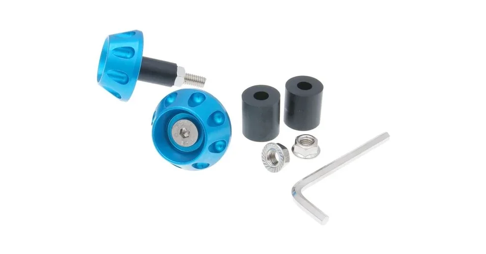 Kormányvég pár bordás kék 13,5/17,5 CNC-mart V-parts Nézd meg most