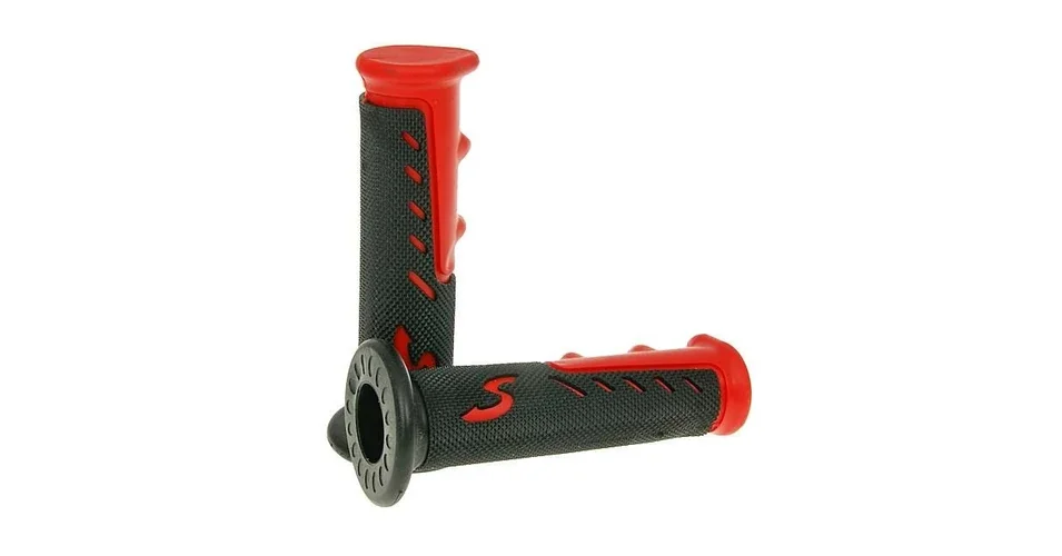 Legnépszerűbb Markolat pár piros-fekete sport V-Parts