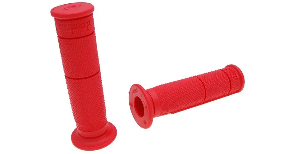 Alacsony ár Markolat pár gumi piros 22/22mm Domino