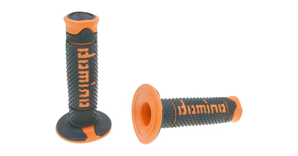Olcsóbb Markolat pár fekete-narancs off-road Domino A260