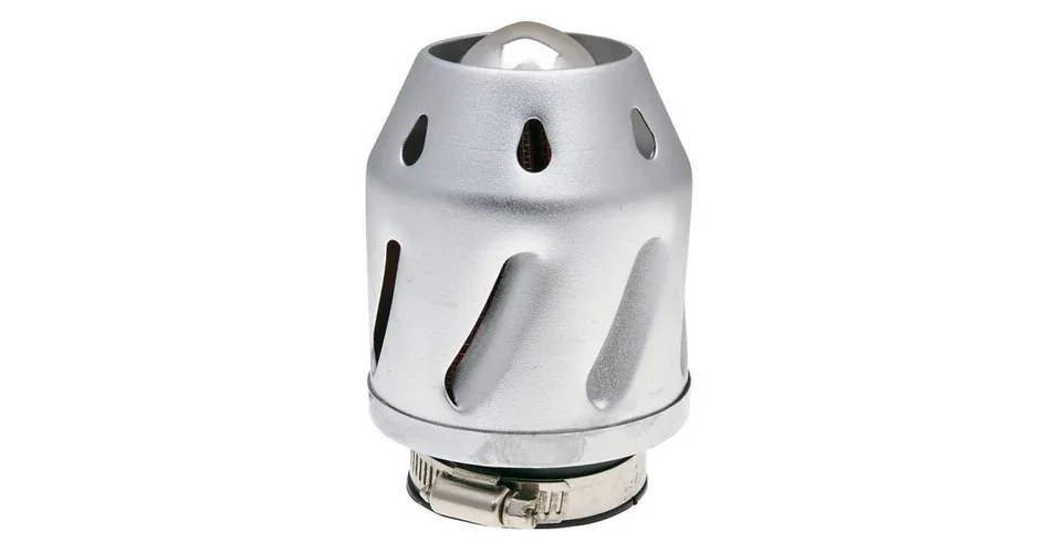 Újdonság Levegőszűrő Grenade 42/48mm egyenes ezüst 101-Octane