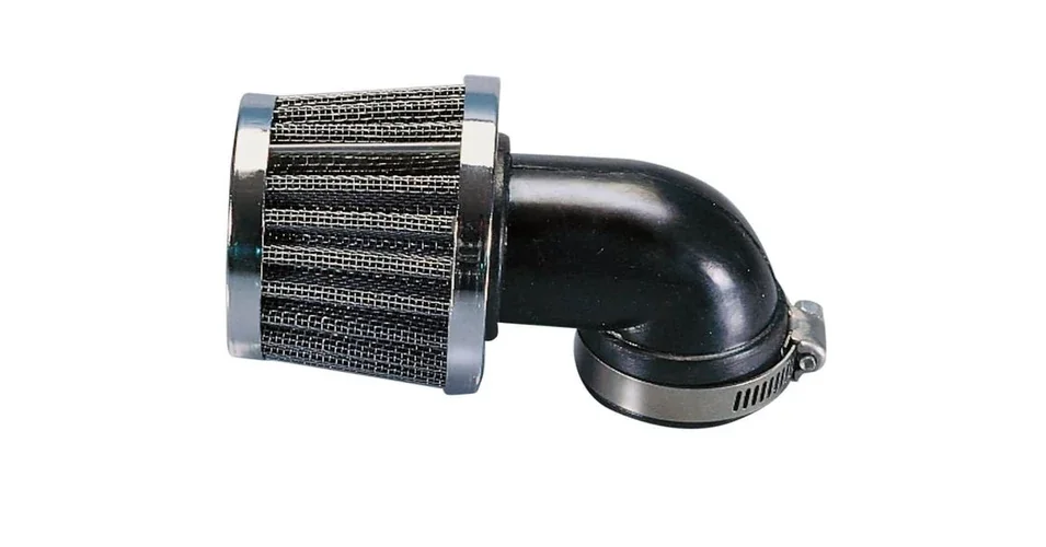 Levegőszűrő fém 35mm 90° PHVA, PHBN, PHBG, PHBD karburátorhoz Polini Csak ma