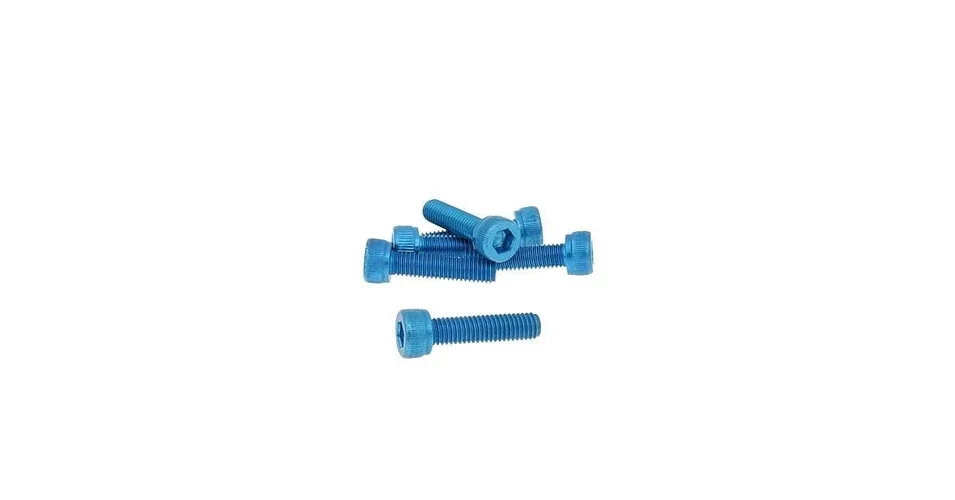 Csavar szett hatszögletű alumínium kék 6 db-os M5x20 V-parts Utolsó esély