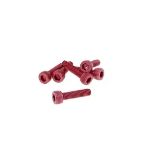 Vedd meg most Csavar szett hatszögletű alumínium piros 6 db-os M5x20 V-parts