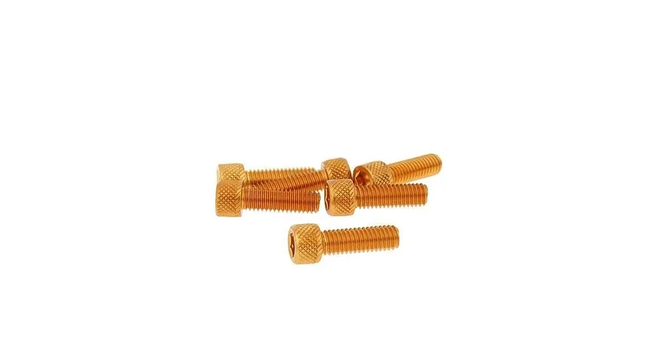 Biztonságos fizetés Csavar szett hatszögletű alumínium narancs 6 db-os M6x20 V-parts