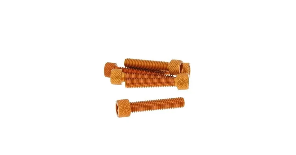 Csavar szett hatszögletű alumínium narancs 6 db-os M6x30 V-parts Bestseller