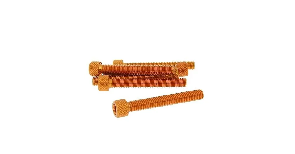 Szuper akció Csavar szett hatszögletű alumínium narancs 6 db-os M6x45 V-parts
