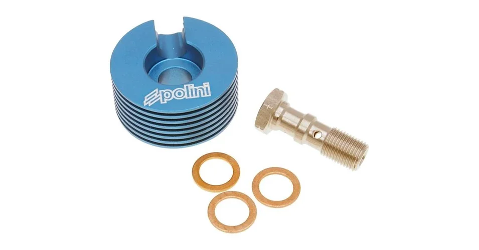 Fékfolyadék hűtő Racing CNC (M10, 19,3x39,8mm) Polini Rendeld meg most