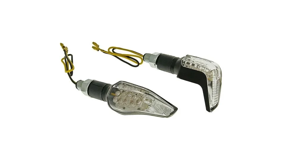 Végkiárusítás Index pár M10 LED fekete Sidewinder univerzális V-parts