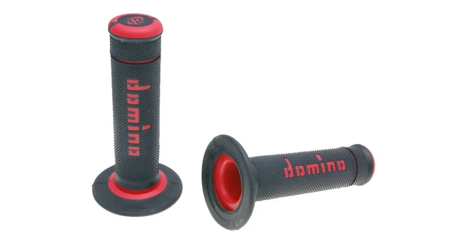 Markolat pár fekete-piros off-road Domino A190 Kedvezményes ár