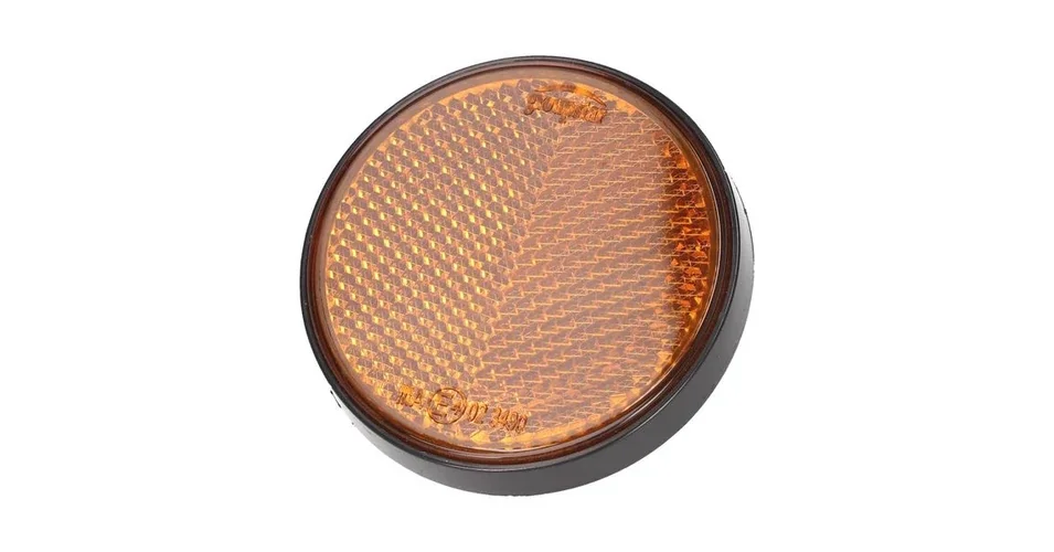 Kiárusítás Fényvisszaverő prizma kerek 55mm narancssárga (csavarozható) 101-Octane