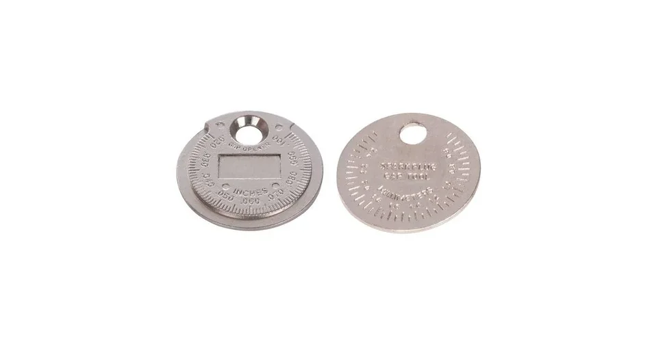 Alacsony ár Gyertya hézagmérő szerszám 0,5-2,55 mm/0,02-0,1 hüvelyk Silverline
