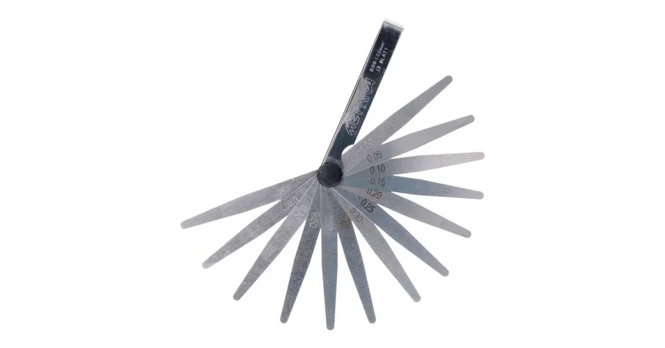 Gyertya hézagmérő szerszám 0.05-1.00mm (13 lapos) Akciós ár
