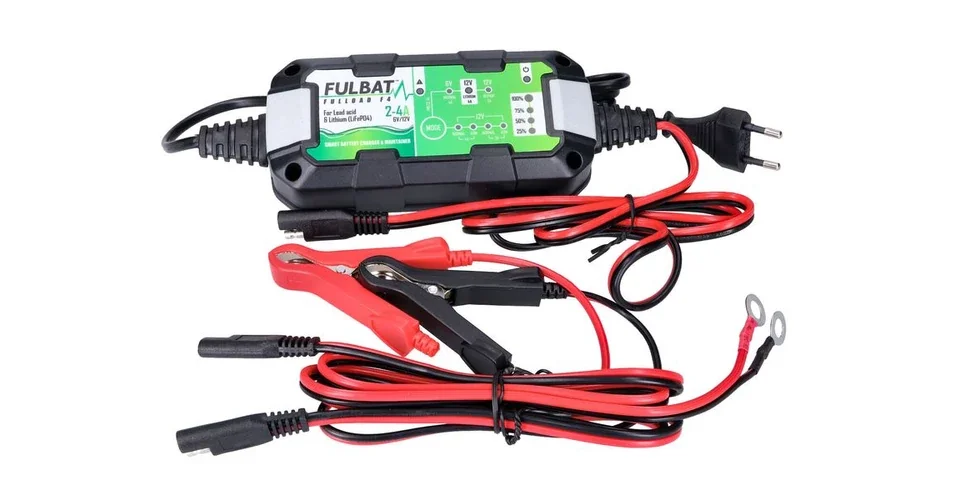Kihagyhatatlan ajánlat Akkumulátor töltő 6V, 12V ólom alapú, MF, GÉL, 4-80Ah Fulbat Fulload F4