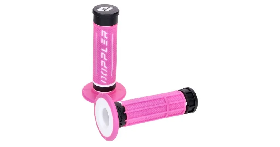 Azonnal elérhető Markolat pár 22/24mm rózsaszín-fehér-fekete Doppler Grip 3D