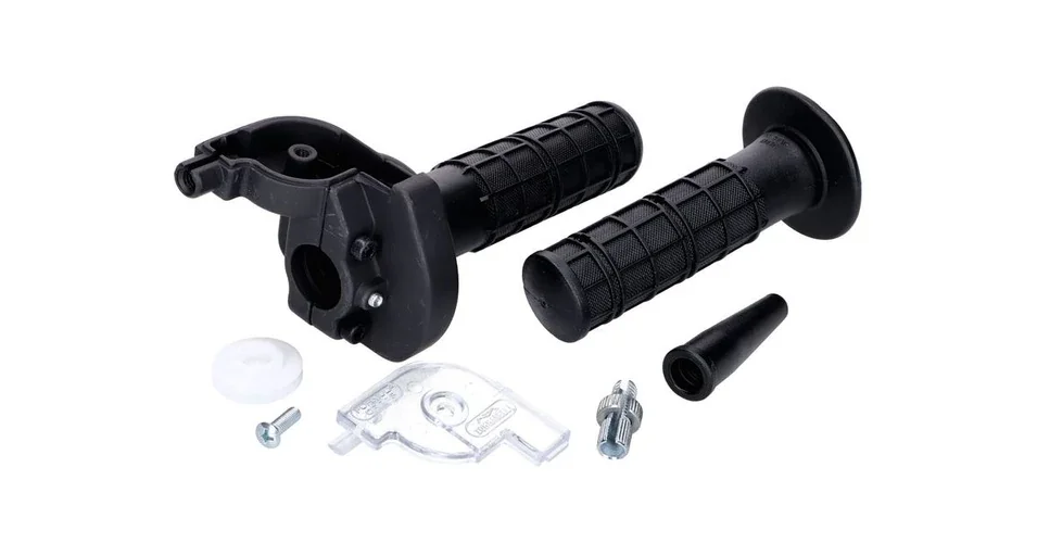 Gyorsgázkar + markolat fekete univerzális (2°/mm, 48mm lökethossz) Domino - Tommaselli Ne maradj le